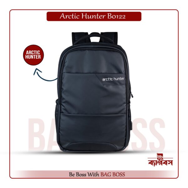 Arctic Hunter B0122 Laptop Bag Travel Backpack Black