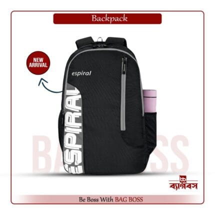 Latest Espiral School Collage Casual Backpack Ash