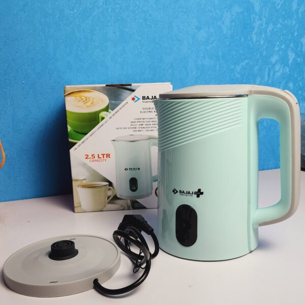 Bajaj Electric Water Kettle MJK-18T | 2.5L Family Electric Kettle
