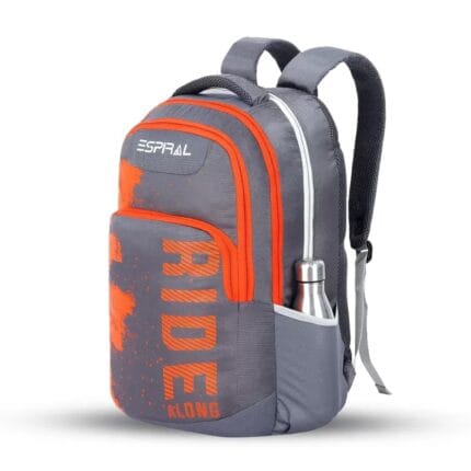 Ride Along School bag College & Traveling Orange Backpack by Espiral