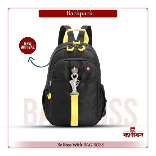 Tough Warrior (L) Fashion Men Backpack Polyester Nylon