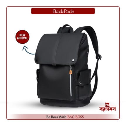 japanese style Tooling Functional Backpack (jt07) Black